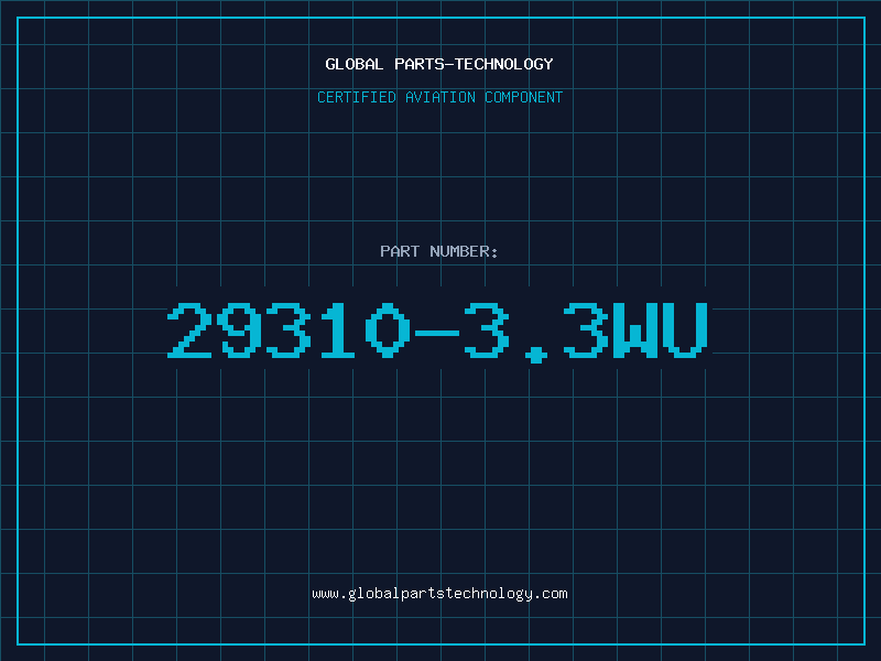 Aviation Part 29310-3.3WU