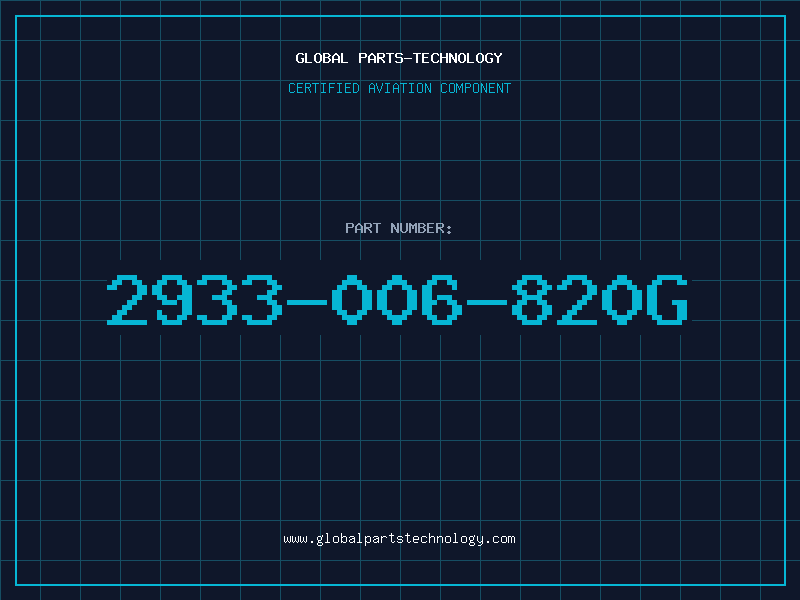 Aviation Part 2933-006-820G
