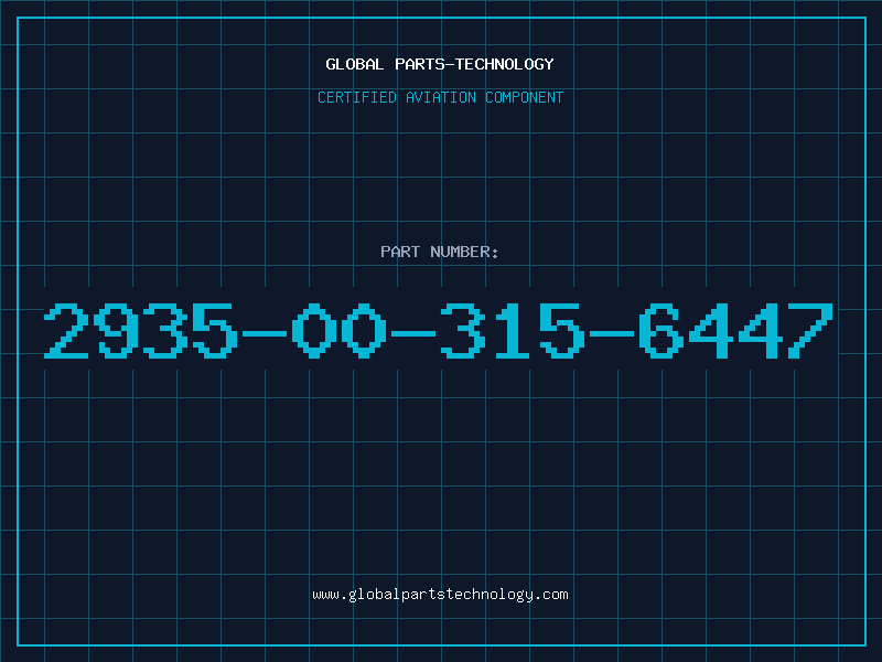 Aviation Part 2935-00-315-6447