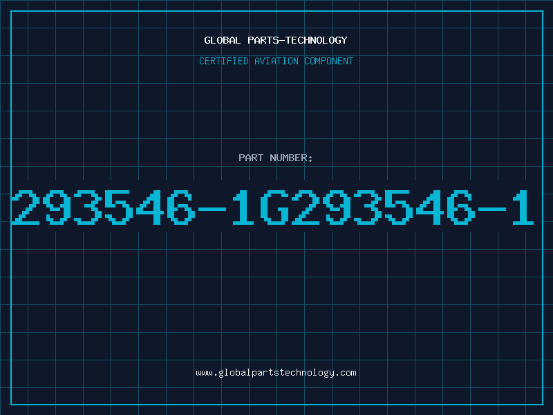 Aviation Part 293546-1G293546-1