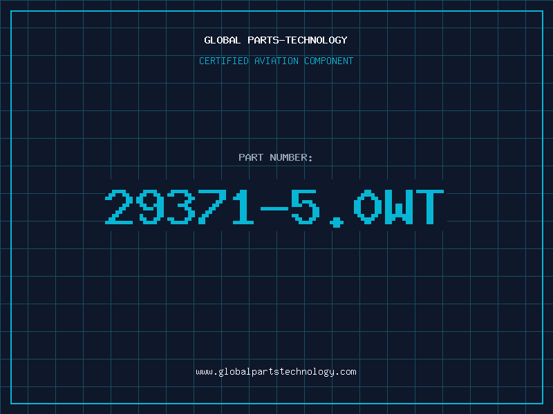Aviation Part 29371-5.0WT