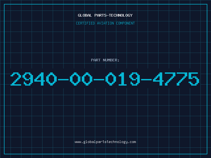 Aviation Part 2940-00-019-4775