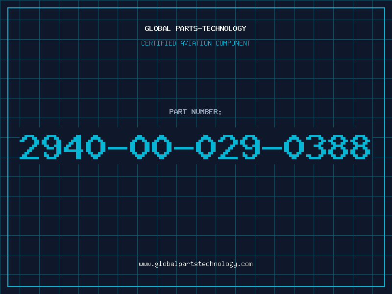 Aviation Part 2940-00-029-0388