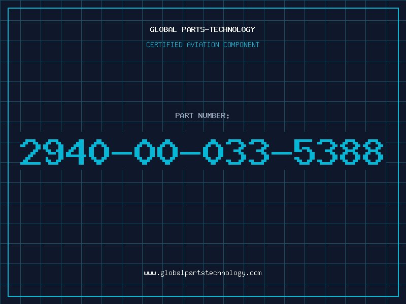 Aviation Part 2940-00-033-5388