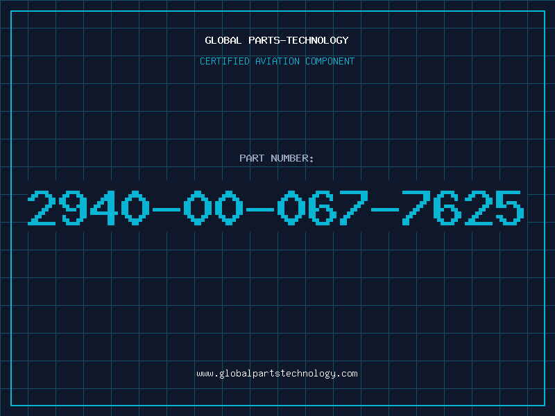 Aviation Part 2940-00-067-7625
