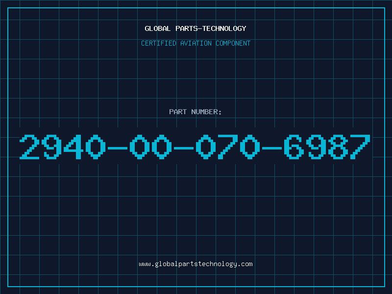 Aviation Part 2940-00-070-6987