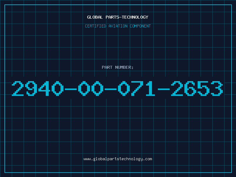 Aviation Part 2940-00-071-2653