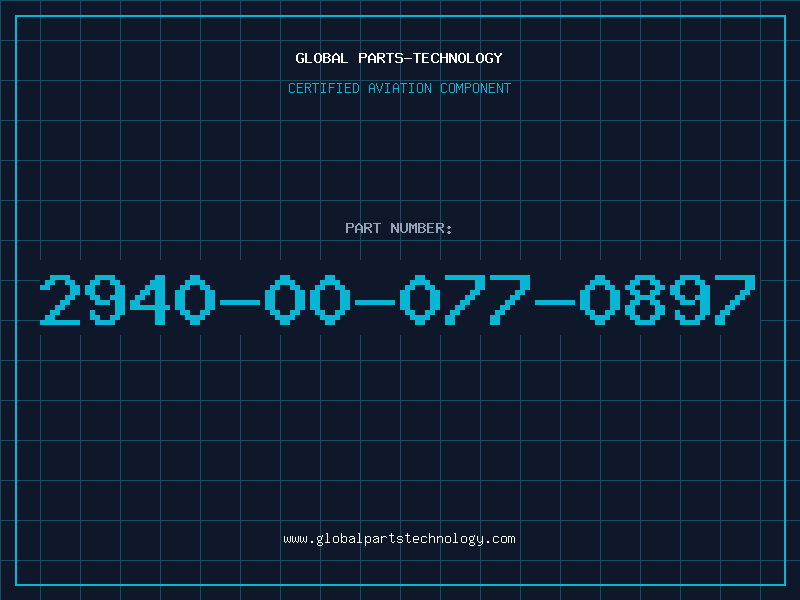 Aviation Part 2940-00-077-0897