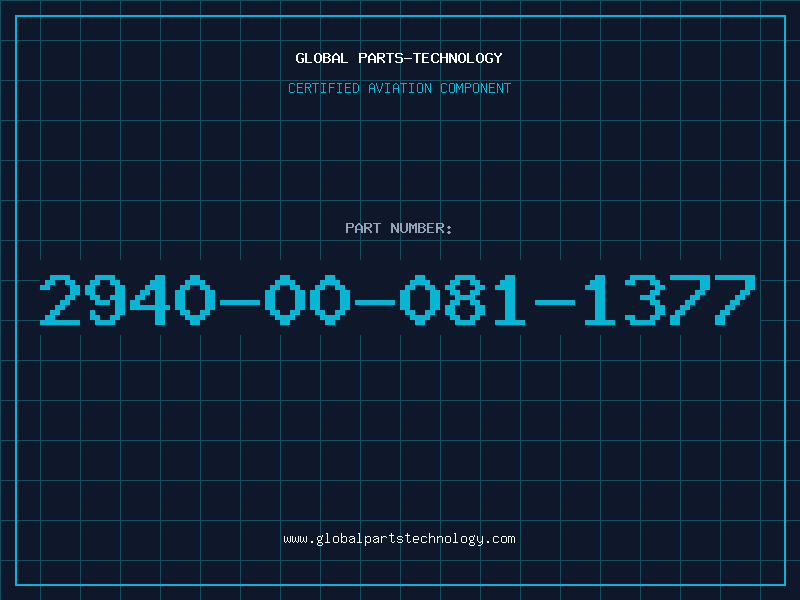 Aviation Part 2940-00-081-1377