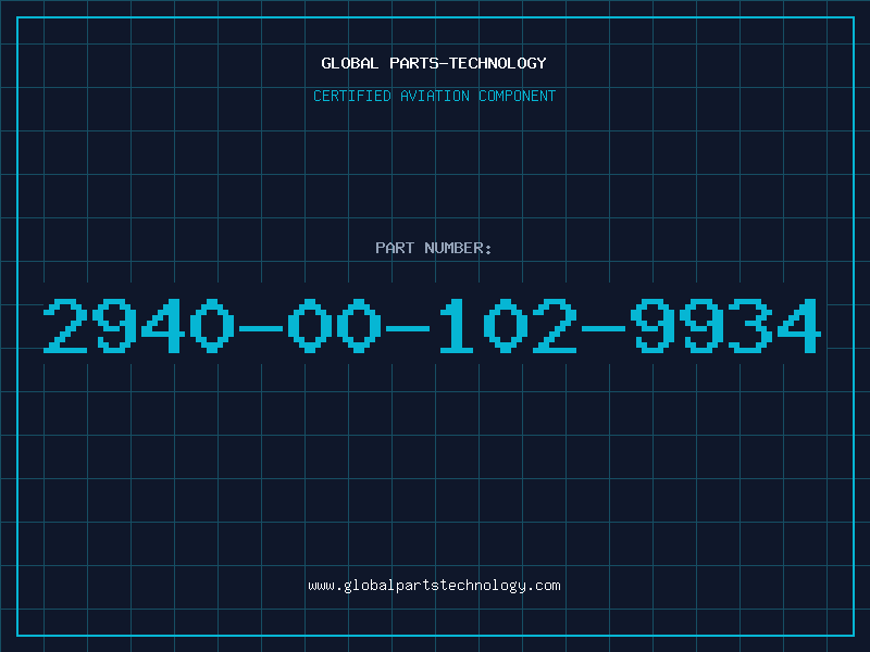 Aviation Part 2940-00-102-9934