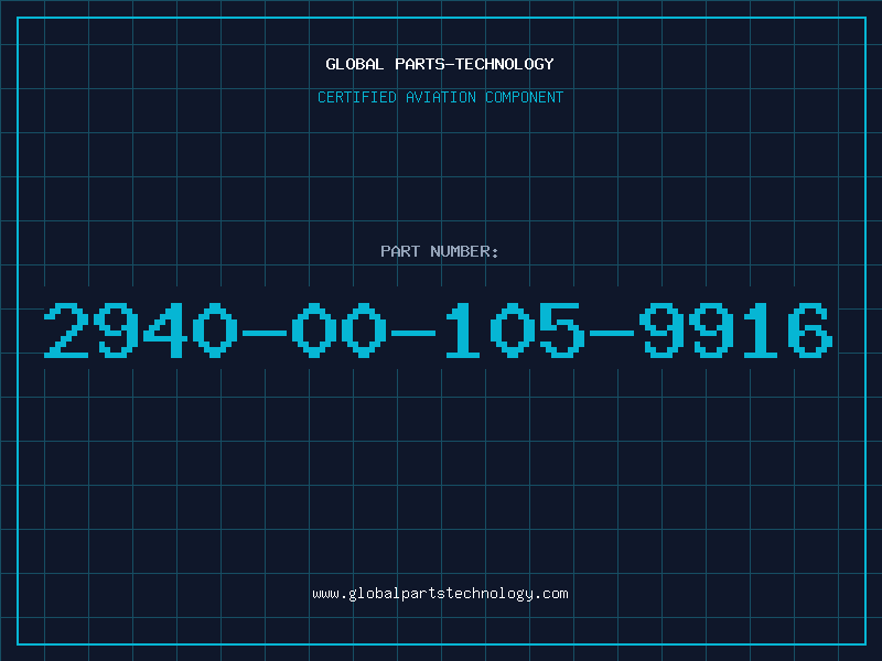 Aviation Part 2940-00-105-9916