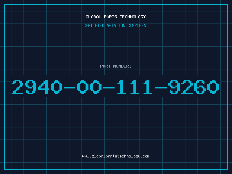 Aviation Part 2940-00-111-9260