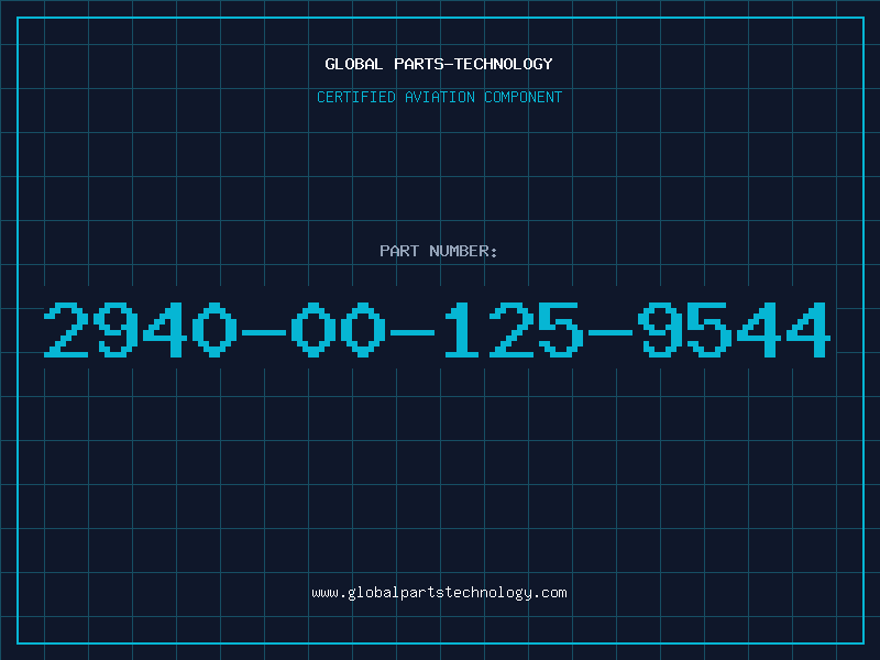 Aviation Part 2940-00-125-9544