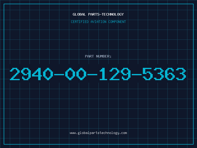 Aviation Part 2940-00-129-5363