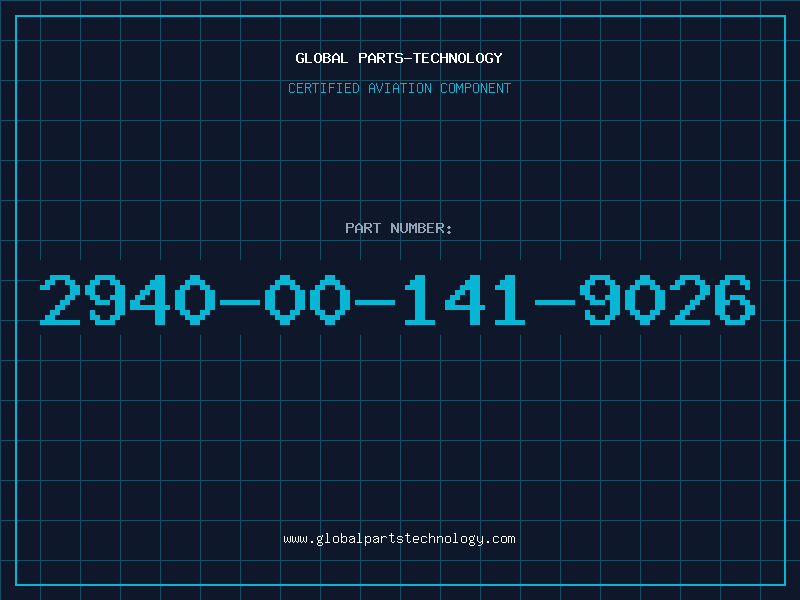 Aviation Part 2940-00-141-9026