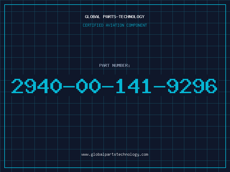 Aviation Part 2940-00-141-9296
