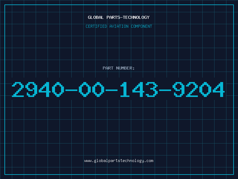 Aviation Part 2940-00-143-9204