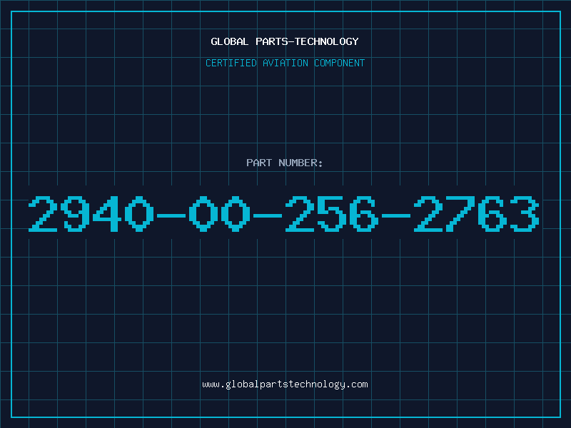 Aviation Part 2940-00-256-2763
