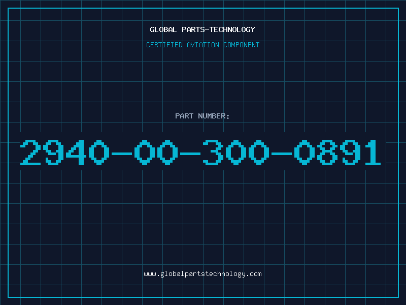 Aviation Part 2940-00-300-0891