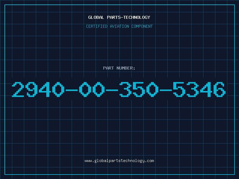 Aviation Part 2940-00-350-5346