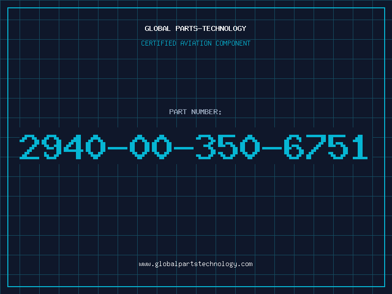 Aviation Part 2940-00-350-6751