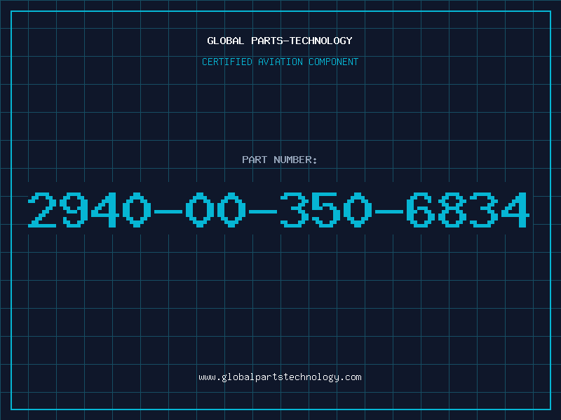 Aviation Part 2940-00-350-6834