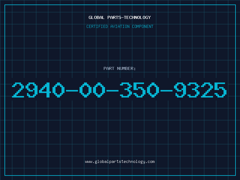 Aviation Part 2940-00-350-9325