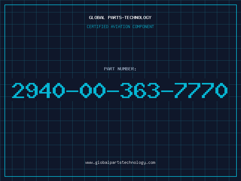 Aviation Part 2940-00-363-7770