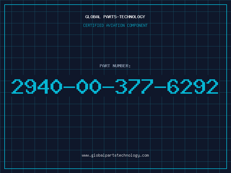 Aviation Part 2940-00-377-6292