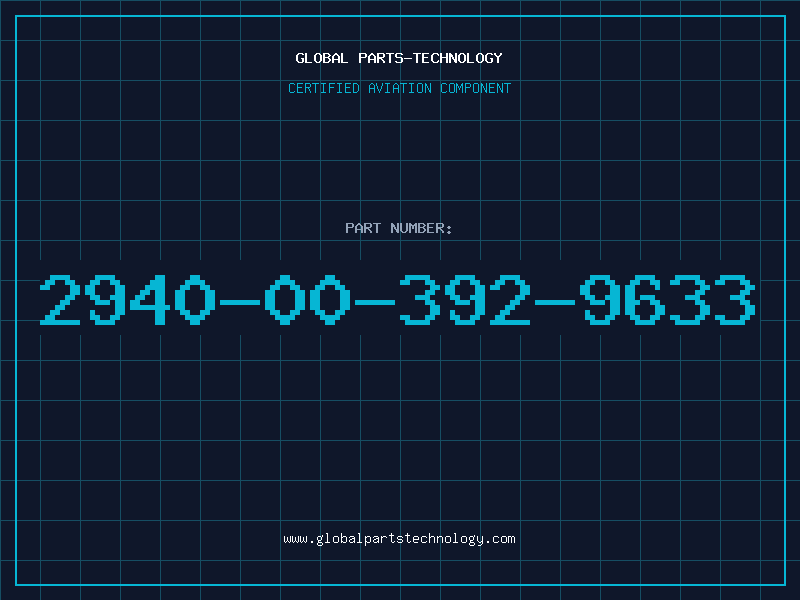 Aviation Part 2940-00-392-9633