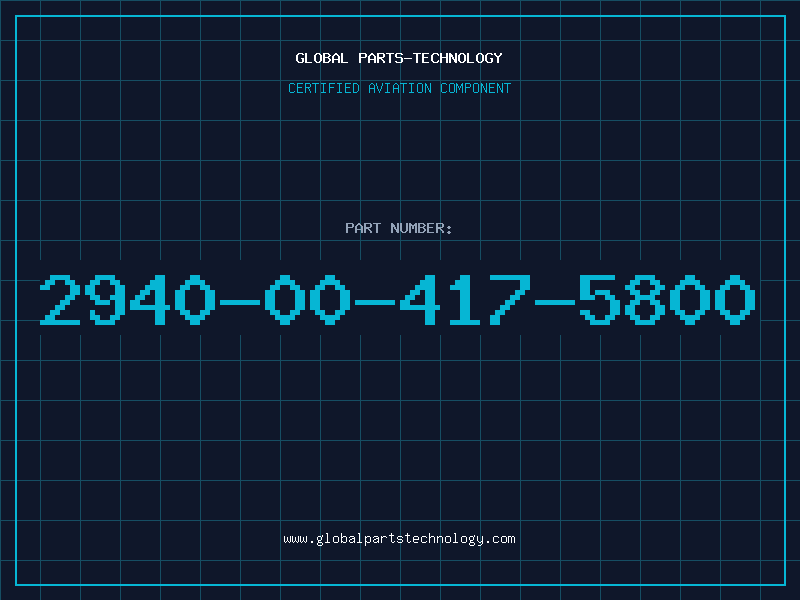 Aviation Part 2940-00-417-5800