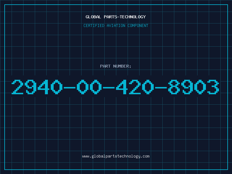 Aviation Part 2940-00-420-8903