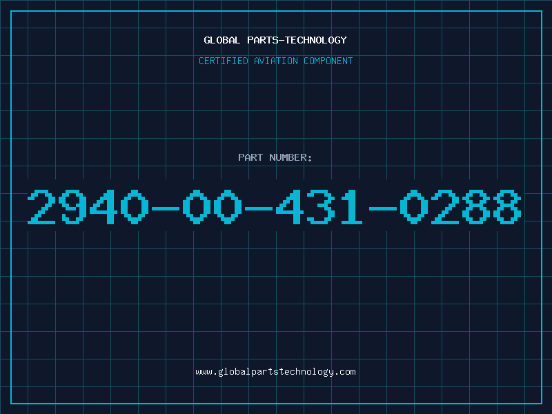 Aviation Part 2940-00-431-0288