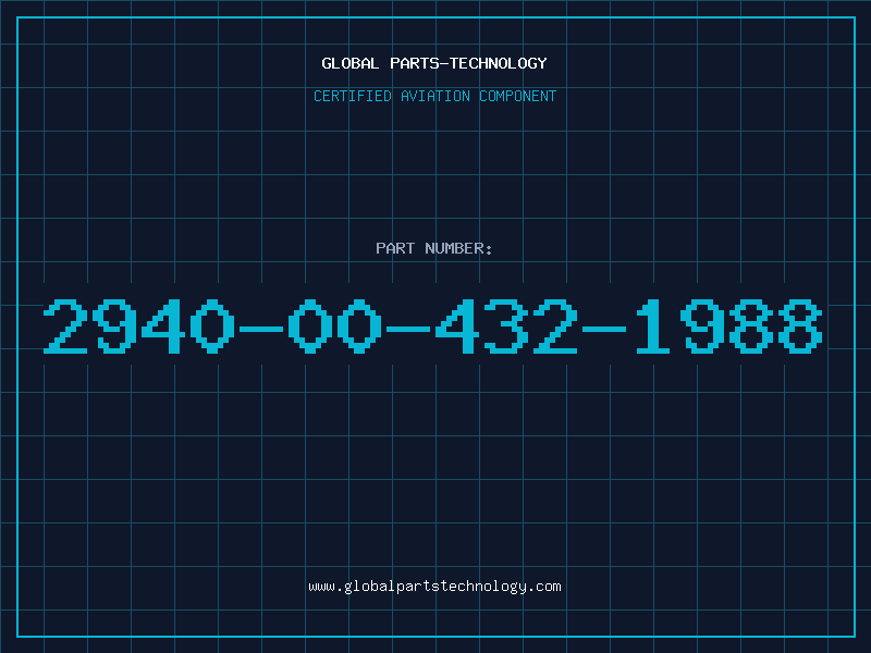 Aviation Part 2940-00-432-1988