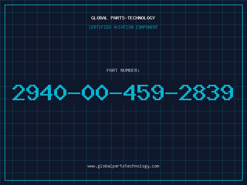 Aviation Part 2940-00-459-2839