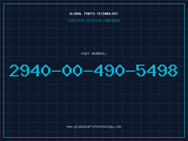 Aviation Part 2940-00-490-5498