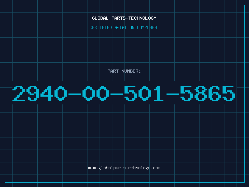 Aviation Part 2940-00-501-5865