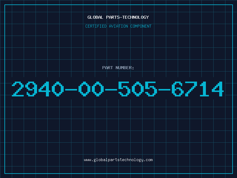 Aviation Part 2940-00-505-6714