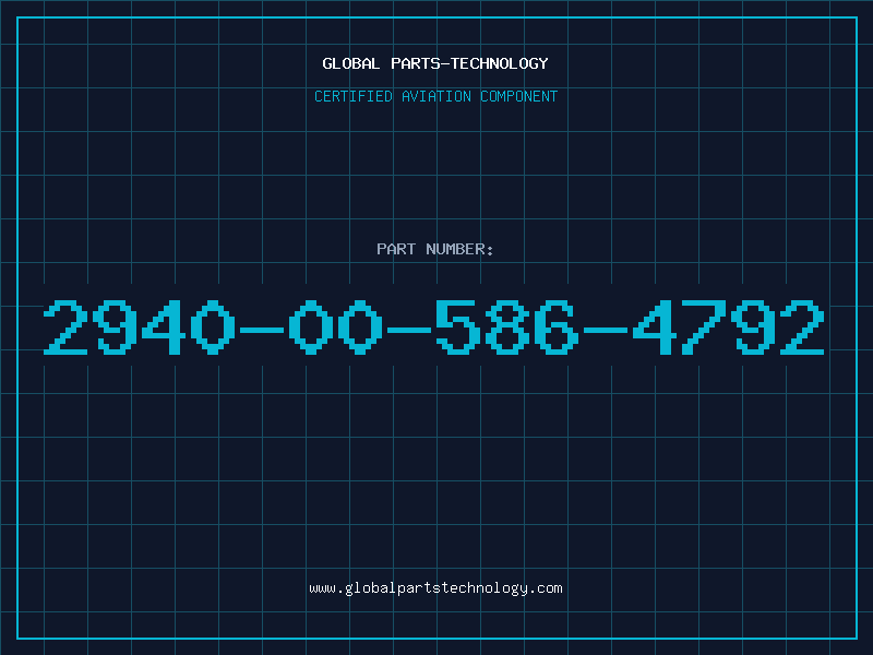 Aviation Part 2940-00-586-4792