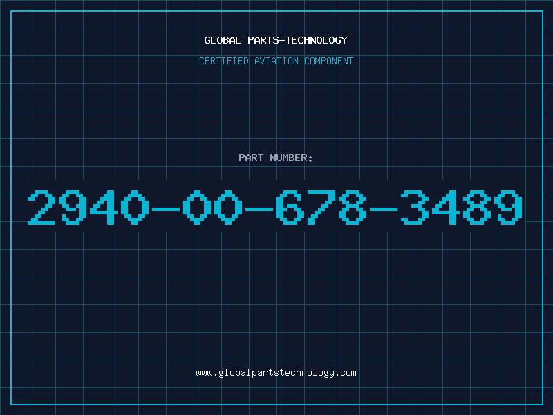 Aviation Part 2940-00-678-3489