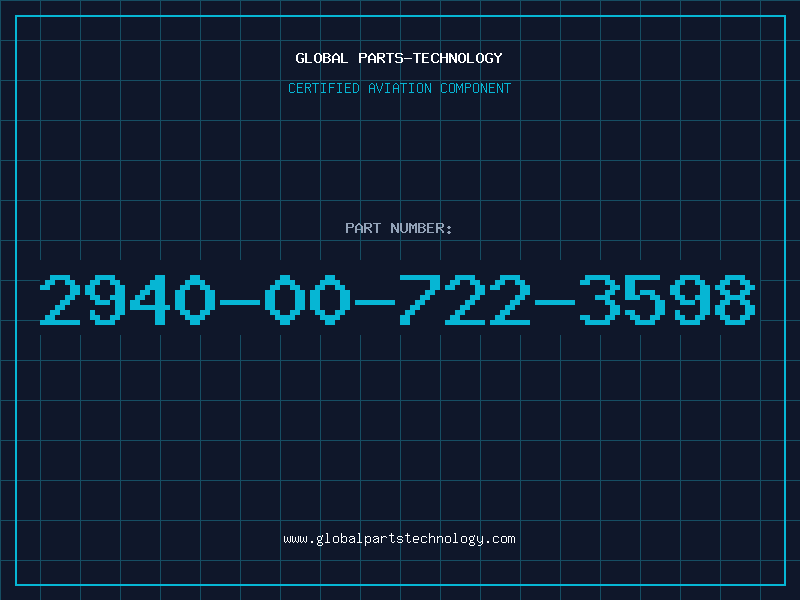 Aviation Part 2940-00-722-3598