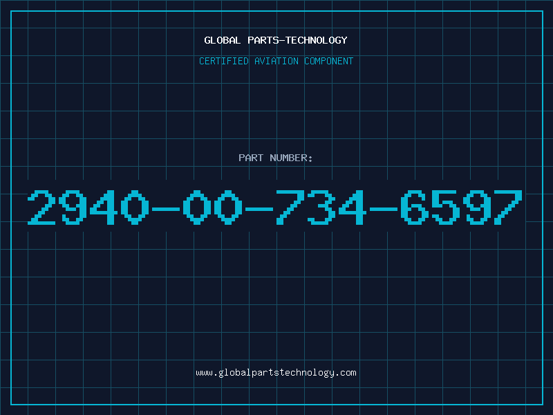 Aviation Part 2940-00-734-6597