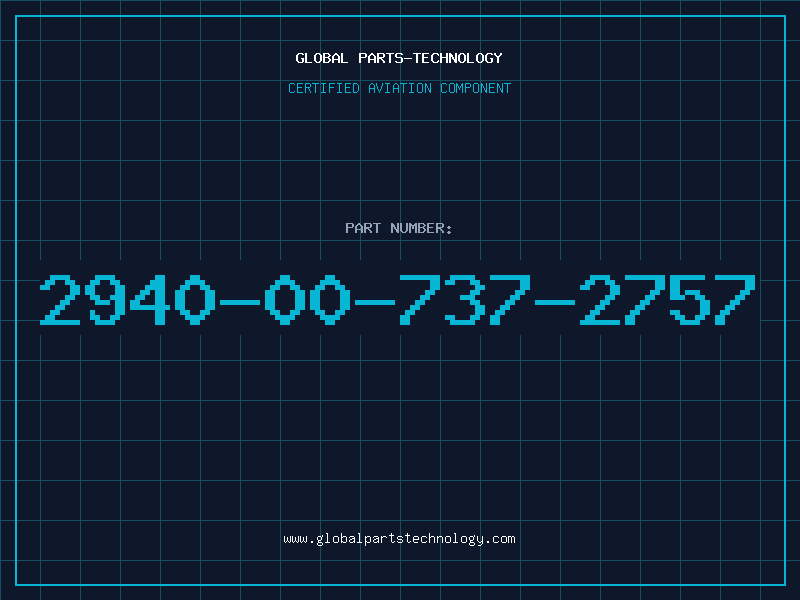 Aviation Part 2940-00-737-2757