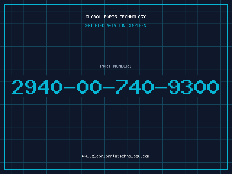 Aviation Part 2940-00-740-9300