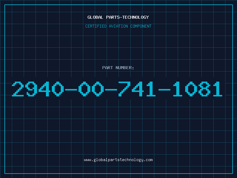 Aviation Part 2940-00-741-1081