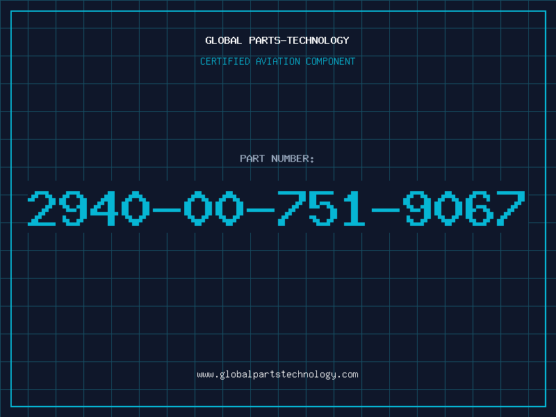 Aviation Part 2940-00-751-9067