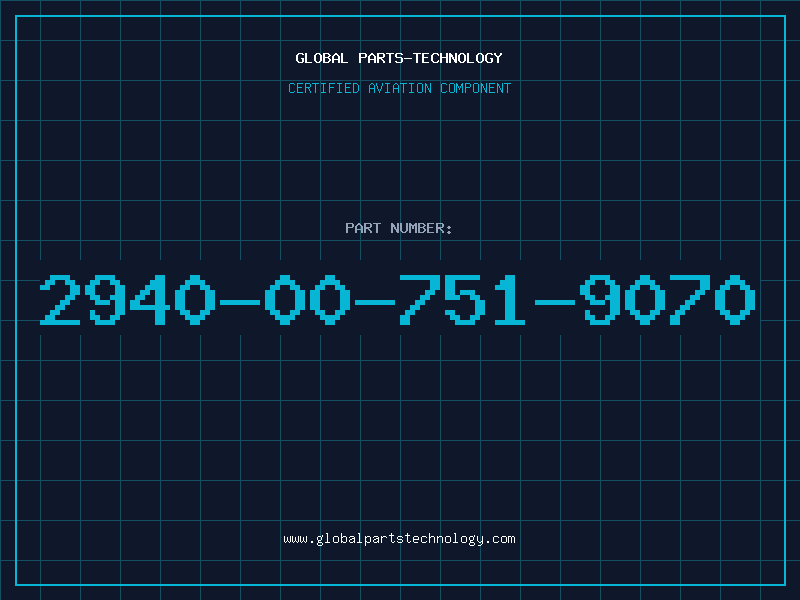 Aviation Part 2940-00-751-9070