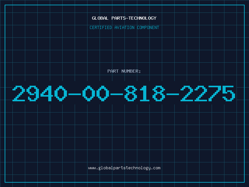 Aviation Part 2940-00-818-2275