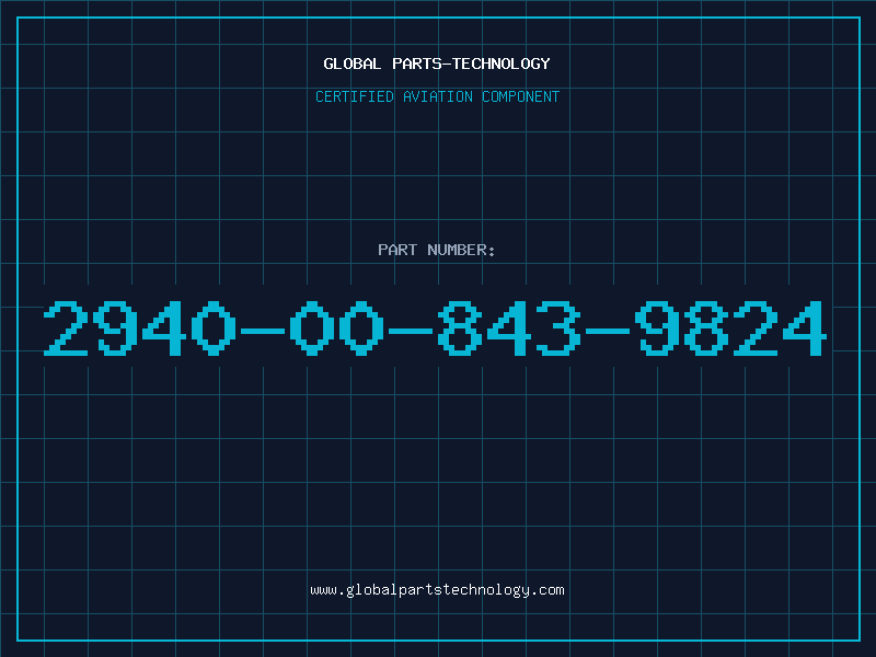Aviation Part 2940-00-843-9824