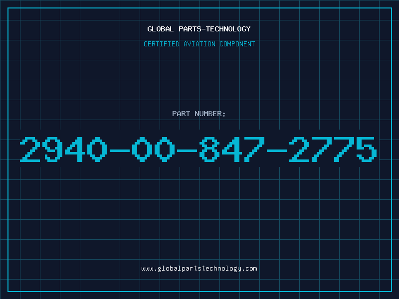 Aviation Part 2940-00-847-2775